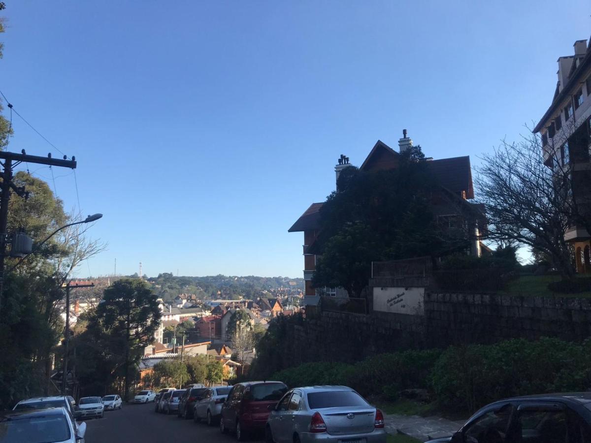 Flat Morada Das Hortensias Centro - Proximo Da Rua Coberta Gramado Kültér fotó