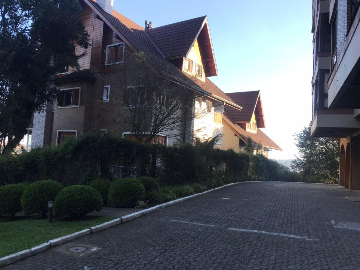 Flat Morada Das Hortensias Centro - Proximo Da Rua Coberta Gramado Kültér fotó